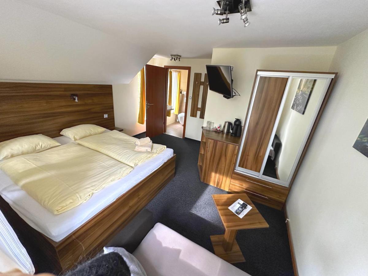 Vila Vlčí Hora Krasna Lipa Exterior foto